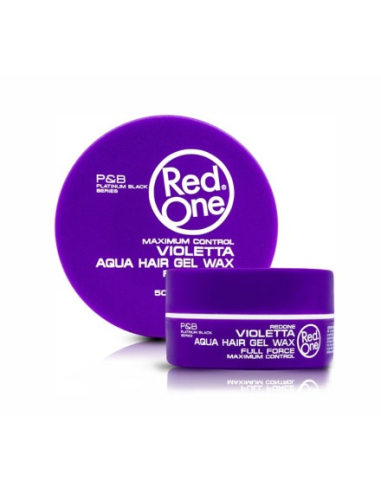 RED ONE VIOLETTA AQUA HAIR GEL WAX - 50ML