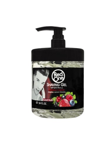 RED ONE SHAVING GEL FOREST FRUITS - 1000ML