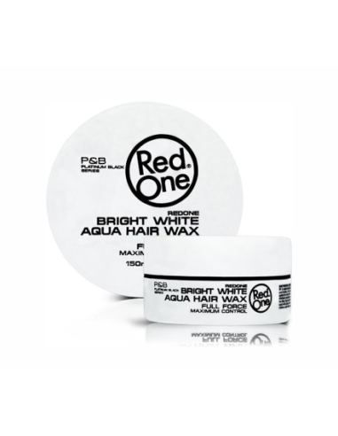 RED ONE BRIGHT WHITE AQUA HAIR WAX - 150ML